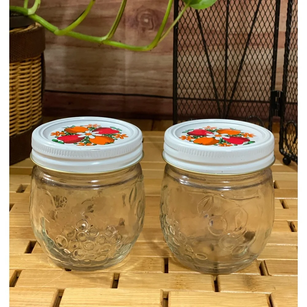 Kerr Canning Glass Storage Jar (set-2pc)